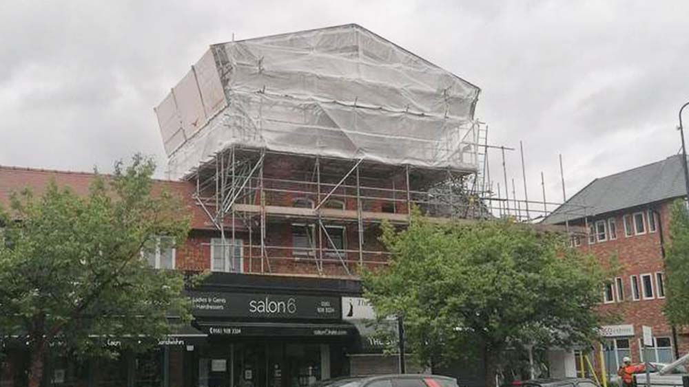 Temporary Roof System
