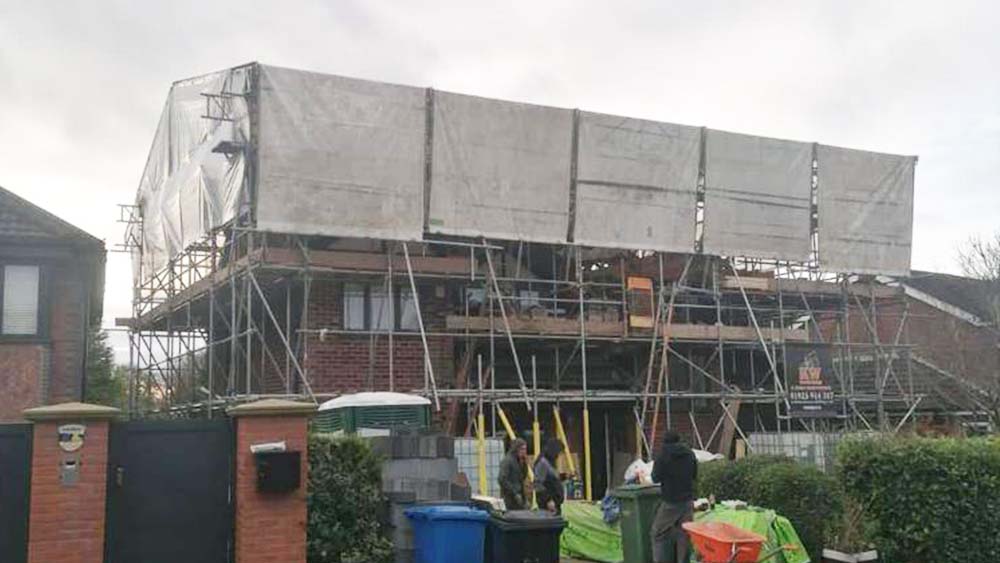 Temporary Roof System