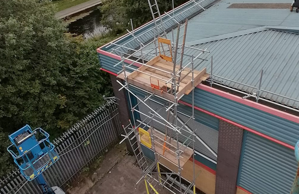 industrial scaffolding